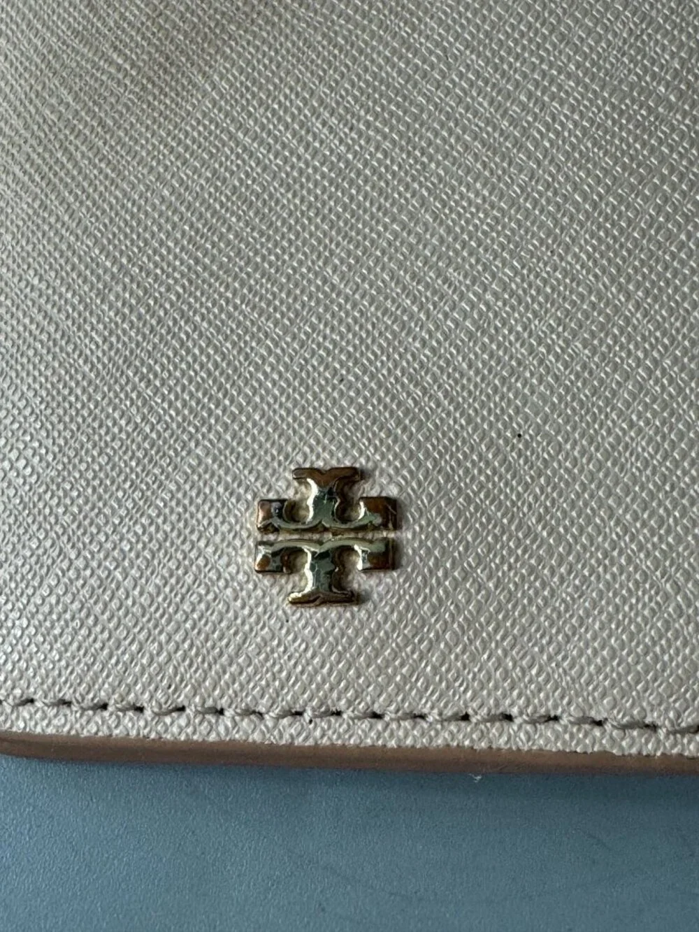 Tory Burch Leather Card Holder